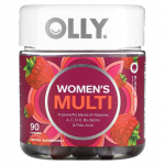 OLLY, Naiste Multivitamiin, Blissful Berry, 90 kummikommi
