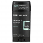 Every Man Jack, deodorant, alumiiniumivaba, meresool, 2,7 untsi (76,5 g)