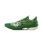 Li Ning Blade 5 Slip Resistant Coverage Lightweight Rebound Low top Performance Basketball Shoes Men's Green ABAU101-7 39.5