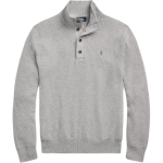Polo Ralph Lauren Logo Tikitud &Uuml;hev&auml;rviline K&otilde;rge Kaelusega Pullover Kampsun Meeste kampsun Hall 710918165-007 S white