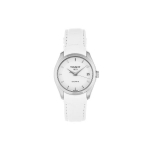 TISSOT Kutu Kollektsioon Automaatne Mehaaniline Liikumine Naiste K&auml;ekell 32mm Valge sihverplaat T035.207.16.011.00 White Dial
