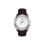 TISSOT Klassikaline kollektsioon Kvartsmehhanismiga Meeste k&auml;ekell Kell 39mm Valge sihverplaadi Roostevabast terasest korpus T035.410.16.031.00-white White Dial