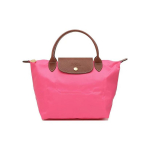 Longchamp 23 Kl&otilde;psuga T&otilde;mblukuga Sulgemine L&uuml;hike K&auml;epide &Otilde;larihmata L&otilde;uend Nahast &Auml;&auml;risega Kotti V&auml;ikesed Naiste Kotid Kommi-Roosa 1621089P73 Basic Set (Bag)