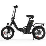 iScooter U4 16 Elektrijalgratas 25KM/H 250W Mootor 36V10.4Ah Aku Linna E-jalgratas Kokkupandav Kaasaskantav Elektrijalgratas 25KM/H&mdash;&mdash;U4 must
