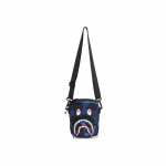 A Bathing Ape Shark Camouflage Kangast Crossbody Kott Meeste kotid Tumesinine Lilla Punane 0ZXBGM002901P Dark Blue