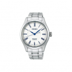 Seiko Arita Portselan Veekindel Automaatne Mehaaniline Liikumine Roostevabast Terasest K&auml;ekell Valge sihver Meeste kellad SPB293J1 Silver Dial