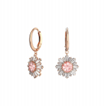 Swarovski Sunshine &Uuml;mmargused kuupmeetrilise tsirkooniga k&otilde;rvar&otilde;ngad Naiste k&otilde;rvar&otilde;ngad Roosa 5642965 Box (Random Color)