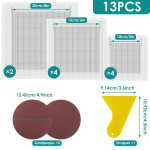 21 tk V&otilde;rgust Seinakatte Parandusplaaster Kipsplaadi Paranduskomplekt 2/4/6/8 tolli Klaaskiudv&otilde;rk Pragu Parandusplaaster Isekleepuv Kipsplaadi Paranduskomplekt