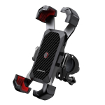 Joyroom Universaalne Jalgratta Telefonihoidik 360&deg; Vaade Jalgratta Telefonihoidik 4,7-7 tollistele Mobiiltelefonidele Shockproof Bracket GPS Klamber must