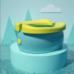 Kokkupandav Travel Baby WC Pot Squatty Poti pissuaar lastele Baby Pot Lapse WC Kaasaskantav Poti Potil Lapse Poti Treeningiste roheline