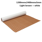 240 cm isekleepuv EVA vaht paadi, merep&otilde;randa, kunstpuidust terrassikatte, triibulise jahimatiga, s&otilde;iduki tekimatt