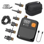 Elektriline aerulaua pump Laetav 20PSI SUP pump Kaheastmeline t&auml;ispump Kaasaskantav elektriline pump s&uuml;stade, tuuletiibade, A1X8 jaoks