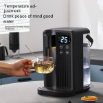 3L kiirkuumaveeboiler kiirkuum lauapealne otsejoomismasin v&auml;ike veepuhasti kodu lauapealne UK must