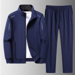 Meeste Spordir&otilde;ivaste Komplekt Spordidressid Kaheosalised Komplektid Homme Riided Kapuutsid+p&uuml;ksid &Uuml;likond Meeste T&auml;navar&otilde;ivad Hoodie jakid Suures suuruses L sinine