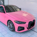 Crystal Barbie Pinke Auto Kiletamise Kleebised Vin&uuml;&uuml;lkile PET Mullivaba Autokleepuv Kleebis Autotarvikud Dekoratsioon 50x152cm