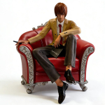 God Death Anime Kuju Yagami Light Tegevuskuju L Lawliet Yagami Light Kuju Kaunistus PVC T&auml;iskasvanute Kollektsioonimudel Nukk M&auml;nguasi 16CM brown
