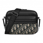 Dior Rider 2.0 Reguleeritava &otilde;larihmaga T&otilde;mblukuga Kaldus Jacquard-l&otilde;uend ja Teraline Vasikanahast Messenger Bag Mini 2ESWS034YKS-H27E Basic Set (Bag+Dust Bag)