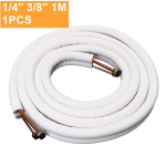 1/2/3/4/7m Isoleeritud Vasktoru 1/4'' 3/8'' Konditsioneeri Torud Liitmikud Paar Spiraaltoru Split Liin Juhtmekomplekt Konditsioneer 1M