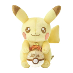 Populaarne Anime Pikachu pehmem&auml;nguasi 30. aastap&auml;eva sama stiili Pikachu pehmem&auml;nguasi Kawaii armas pehmem&auml;nguasi t&auml;idisega pehmem&auml;nguasi nukk m&auml;nguasi kingitus No Tag beige
