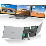 Blackview DCM8 Pro 15,6 Kahepoolne kaasaskantav monitor &Uuml;li&otilde;huke 4,6 mm, 1,2 kg, T&Uuml;V madal sinine valgus hall