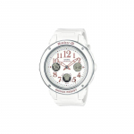 Casio BABY-G seeria lihtne ja v&auml;rske roosakuldne skaala klassikaline sihverplaat terasest r&otilde;ngas veekindel spordi mitmefunktsiooniline kvartsmehhanism Jaapani BGA-150EF-7BDR valge