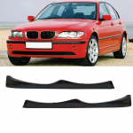 ABS Esitulede Kulmude Lisad Must BMW E46 325i jaoks