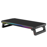 RGB LED-monitori alus & dokk: Kokkupandav lauaorganisaator black