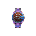 Diesel Kvartsikell Kameeleon Mood Polariseeritud Kolme Silmaga Lahe Ketas Meeste kellad Must DZ4542 Regular Watch Box,Blue Dial