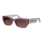Dior t&auml;israamiga atsetaadist kassikujulised p&auml;ikeseprillid L&auml;ikiv bordeaux v&auml;rvi Naiste p&auml;ikeseprillid DIORPACIFICS2U62G1 53,Gradient Bordeaux