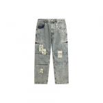 Li Ning Badfive Draakon t&otilde;stab pea plaaster sirge l&otilde;tv pesu teksap&uuml;ksid mehed p&uuml;ksid uus-denim-sinine AJQU165-1 XL