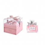 DIOR Lilleline S&uuml;damlik/Lummav/Realme Parf&uuml;&uuml;mikomplektid Tualettvesi Lilleline L&otilde;hn Miss Dior 30ml Eau De Parfum+Rabbit+Perfume Bag