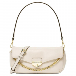 MICHAEL KORS Soho Logo Muudetav Crossbody Kott PU Totes V&auml;ike Naiste Valge valge