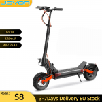 JOYOR S8 48KM/H Elektrirollerid 10'' Maastikurehv 48V/26AH Aku 600W Mootor 90KM S&otilde;iduulatus Ketaspidurid E-roller S8 48KM/H must