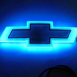 LED-tulega auto tagumine pagasiruumi embleem 17 x 5,5 cm Chevrolet Malibu Cruze Orlando Sail Captiva Equinox Trax Lacetti Cavalier jaoks Kleebis 17 X 5.5cm