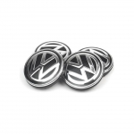 4 tk 56 mm rattakeskuse katteid &Uuml;hilduvad Volkswageniga 6C0 601 171 Embleem Kroomviimistlus Vastupidav sobivus