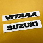 TLIN5 Suzuki Vitara Eesmise iluv&otilde;re embleem Tagumise pagasiruumi m&auml;rk L&auml;ikiv must ABS logo Auto v&auml;lisk&uuml;lje kleebis Decal Tarvikud