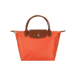 LONGCHAMP Le Pliage Pol&uuml;amiidist L&otilde;uend Nahast Pelmeenikoti Kujuline K&auml;ekott V&auml;ike Naiste Oranž One Size oranž