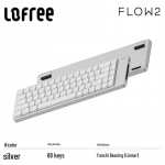 Lofree FLOW2 madala profiiliga 68 klahviga juhtmevaba mehaaniline klaviatuur