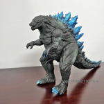 Godzilla figuur 2021 filmi SHM v&auml;ljaanne Monster Godzilla vs Kong liigendatud PVC tegevusm&auml;nguasjad kollektsioonimudel s&uuml;nnip&auml;evakingitused blue