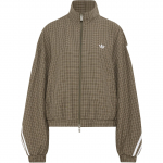 Adidas Originals Top Checks Track Retro V&auml;rviplokk Triibuline Kahekordse T&otilde;mblukuga Vabaaja Ruuduline Jakk Naiste jakid LE8306 XL