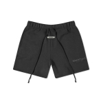 Fear of God Essentials SS20 logoga paelaga dressip&uuml;ksid Meeste l&uuml;hikesed p&uuml;ksid Must FOG-SS20-284 XS