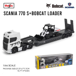 Maisto 1:64 Scania 770 S Volvo Kahvelt&otilde;stuk Transpordivahend Ekskavaator Die-Cast T&auml;psusmudel Auto Mudel Kogu Kingitus