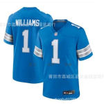 2025 NFL Detroit Lions Detroit Lions s&auml;rk 1 #Williams jalgpallis&auml;rk S
