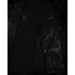 Trendikas br&auml;nd meeste vabaaja spordip&uuml;ksid fitness kolju prindiga sirged p&uuml;ksid Breathedivinity (as the picture,L) black