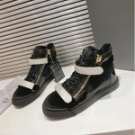 LUXSOLE Mugavad Nahast Metallketi Moodsad Vabaaja Peokleit Kingad Madalad Paelkinnitusega T&otilde;mblukuga Tennised Must V&auml;rv 37 black
