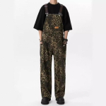Vintage Streetwear Leoparditr&uuml;kiga Denim &Uuml;likond Lai Jalg Sirge L&otilde;ige K&otilde;rge V&ouml;&ouml;koht Vabaaja P&uuml;ksid Meestele 2XL black