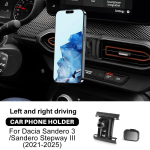 Universaalne autohoidik Dacia Sandero 3/Sandero Stepway III 2021 jaoks Regular style gray