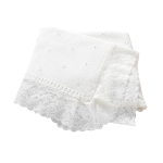 Beebitekid Puuvillased Vastss&uuml;ndinud Poisid T&uuml;drukud M&auml;hkimiskotid Tekid Vankri Voodipesu jaoks 102*82cm Laste Rakkudega &Uuml;lipehme Kootud white