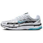 Nike P 6000 Kulumiskindlad Hingavad Madalad Vabaaja Linna-T&ouml;&ouml;les&otilde;idu Jooksukingad Meeste Valge Sinine CD6404-103 42.5 sinine
