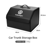 Auto pagasiruumi hoiukast Suure mahutavusega T&ouml;&ouml;riistade korraldaja Tarvikud VW Tiguan CC Jetta Polo Golf Passat Scirocco T-ROC Touareg jaoks
